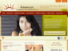 Tablet Screenshot of amanecerla.org